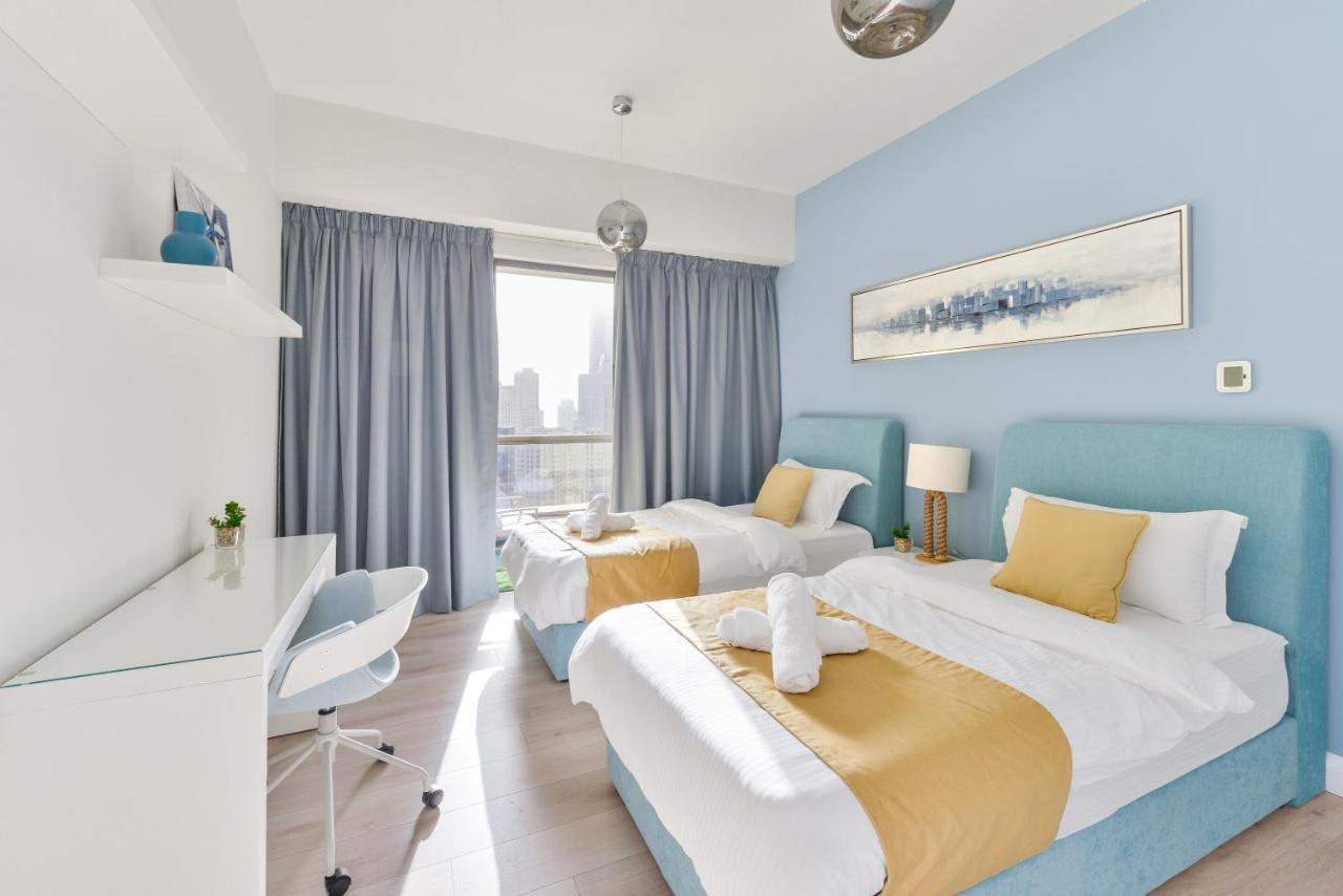 Luxury Jbr - Marina View - 5* Beach Resorts Access Дубай Экстерьер фото