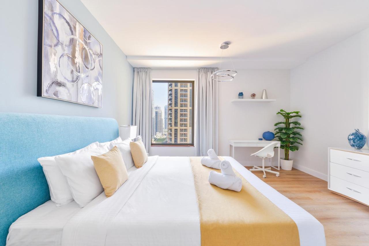 Luxury Jbr - Marina View - 5* Beach Resorts Access Дубай Экстерьер фото