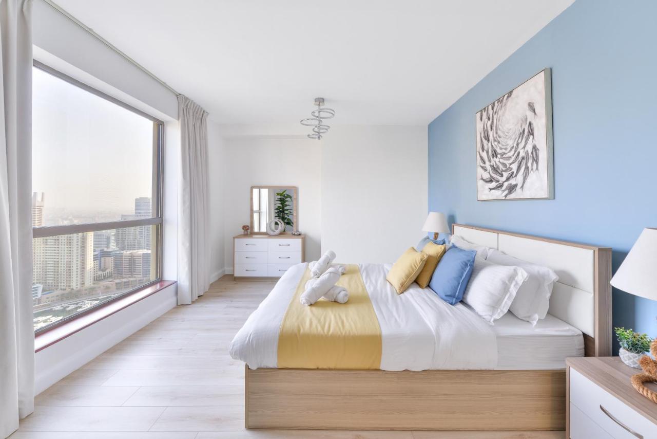 Luxury Jbr - Marina View - 5* Beach Resorts Access Дубай Экстерьер фото