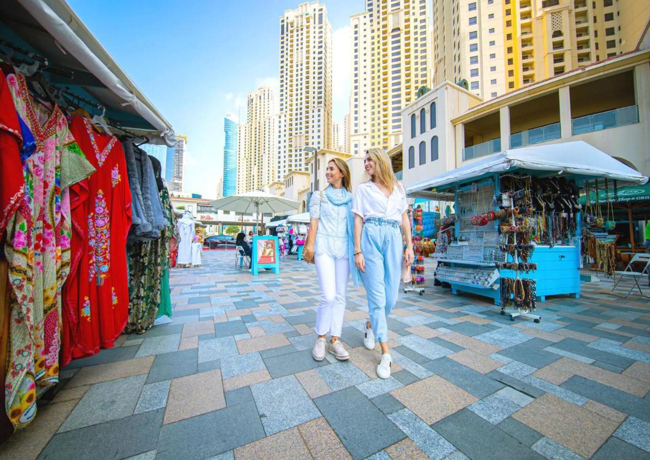Luxury Jbr - Marina View - 5* Beach Resorts Access Дубай Экстерьер фото